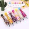 6-Piece Diamond Painting Drill Pen Set – 5D DIY Diamond Art Pens with Sticky Rhinestone Picker, Quick-Point Pen for Cross Stitch, Embroidery, Nail Art, and Craft Decoration (Multicolor)
